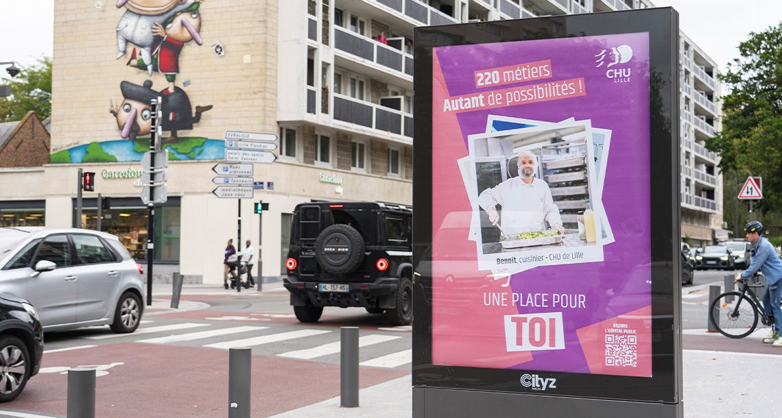 « Une place pour toi » : la nouvelle campagne de recrutement du CHU de Lille