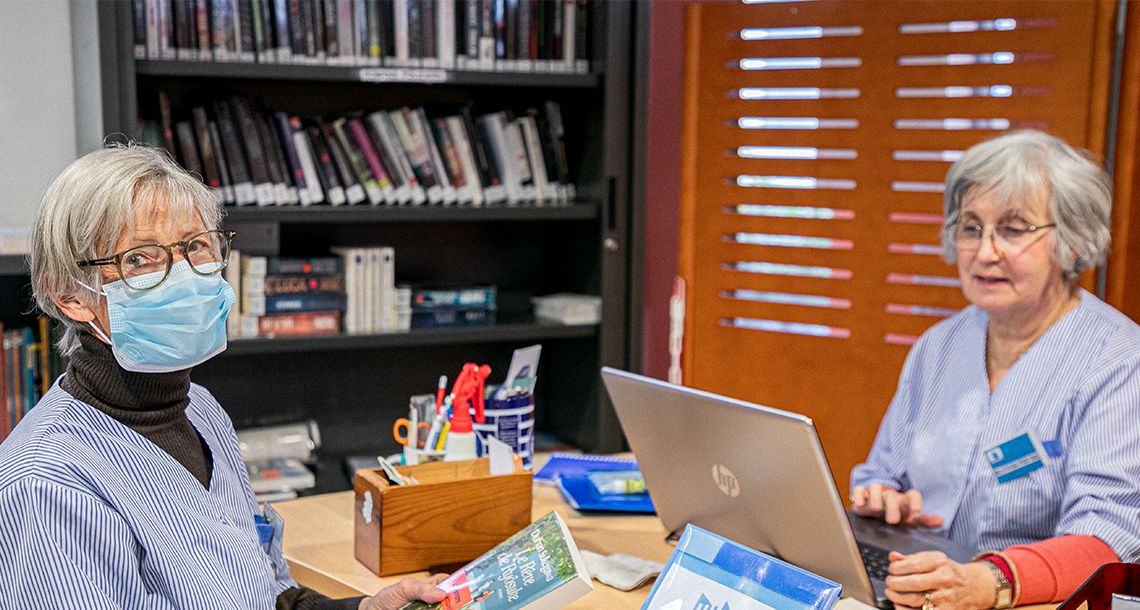 S’évader du milieu hospitalier grâce aux livres au CHU de Nîmes